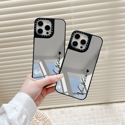 Capa Espelhada Personalizada com Nome - Ideal para Maquiagem