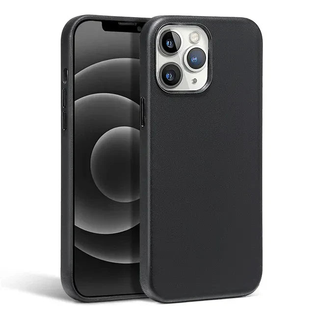 Capinha de Couro Premium para Iphone com Magsafe