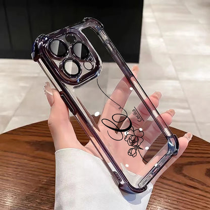 Capa de Iphone Personalizada - Rosa Amada