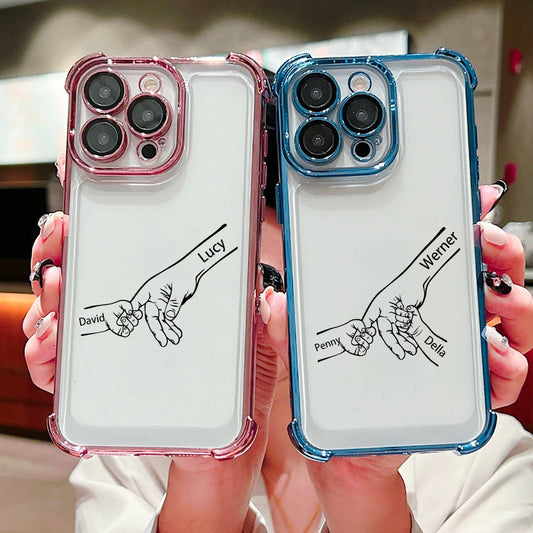 Capa Personalizada para Iphone Família - Anti Impacto