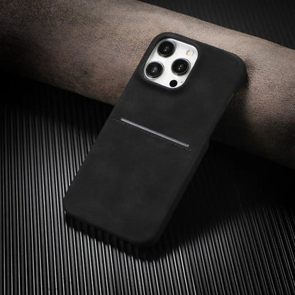 Capa Carteira de Couro Premium com Porta-Cartão para iPhone — Proteção Antichoque e Design Elegante