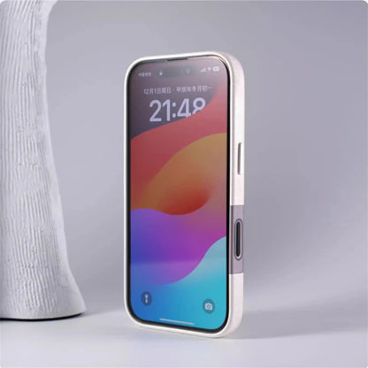 Capa de Couro Executiva com MagSafe e Proteção de Botões para iPhone — Design Business Premium