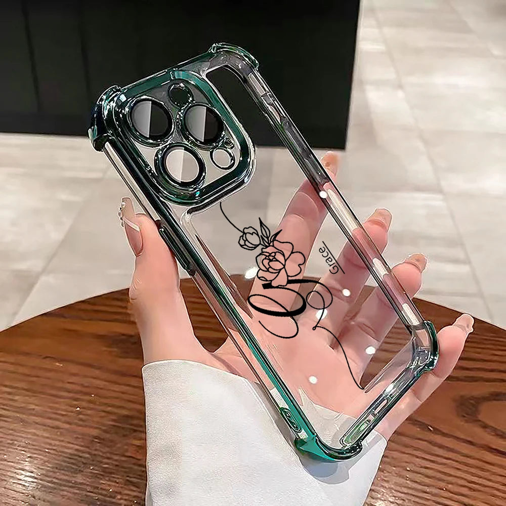 Capa de Iphone Personalizada - Rosa Amada