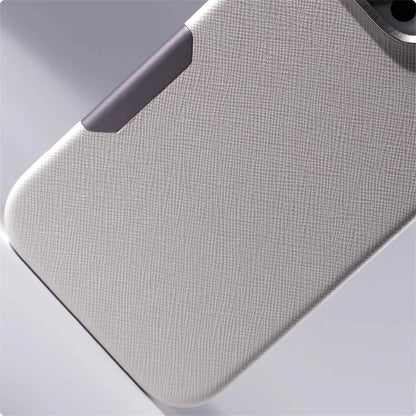 Capa de Couro Executiva com MagSafe e Proteção de Botões para iPhone — Design Business Premium