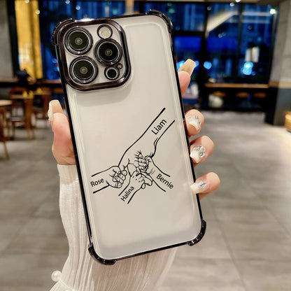 Capa Personalizada para Iphone Família - Anti Impacto