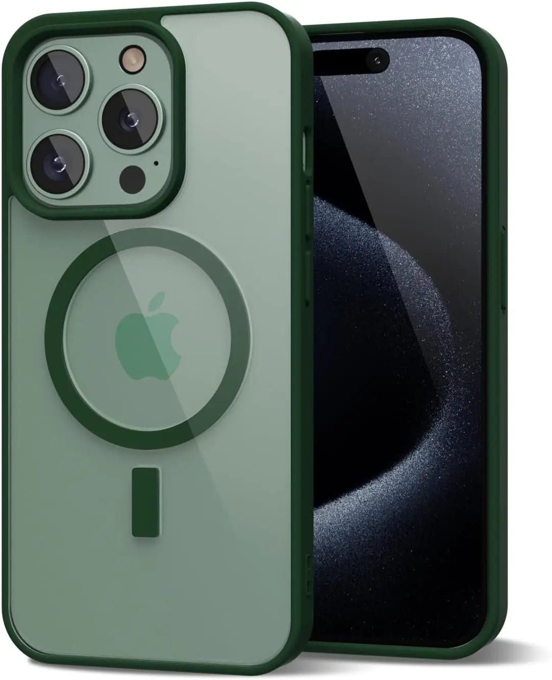 Capa Transparente Antiamarelamento com MagSafe para iPhone — Proteção Híbrida e Carregamento Magnético