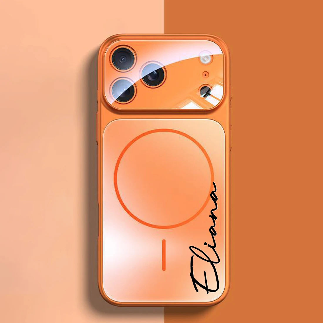 Capa Antichoque Personalizada com Nome — Proteção de Câmera em Vidro e Impressão UV