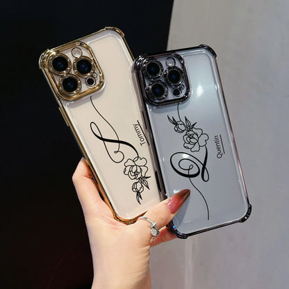 Capa de Iphone Personalizada - Rosa Amada