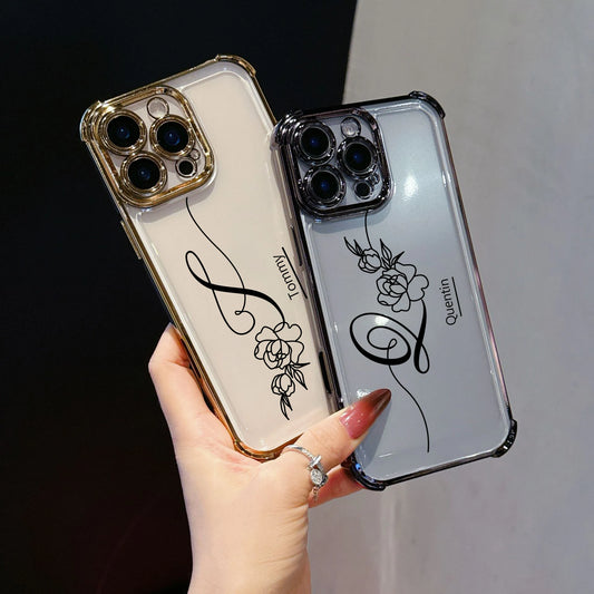 Capa de Iphone Personalizada - Rosa Amada