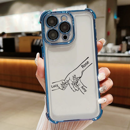 Capa Personalizada para Iphone Família - Anti Impacto