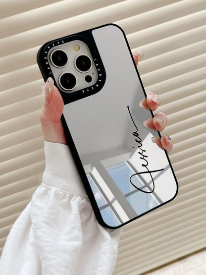 Capa Espelhada Personalizada com Nome - Ideal para Maquiagem
