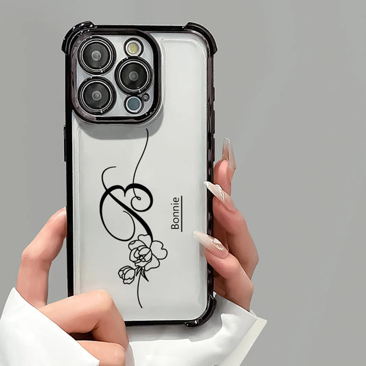 Capa de Iphone Personalizada - Rosa Amada