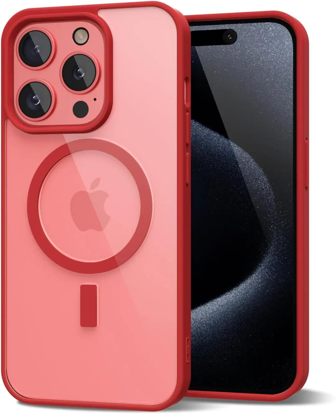 Capa Transparente Antiamarelamento com MagSafe para iPhone — Proteção Híbrida e Carregamento Magnético