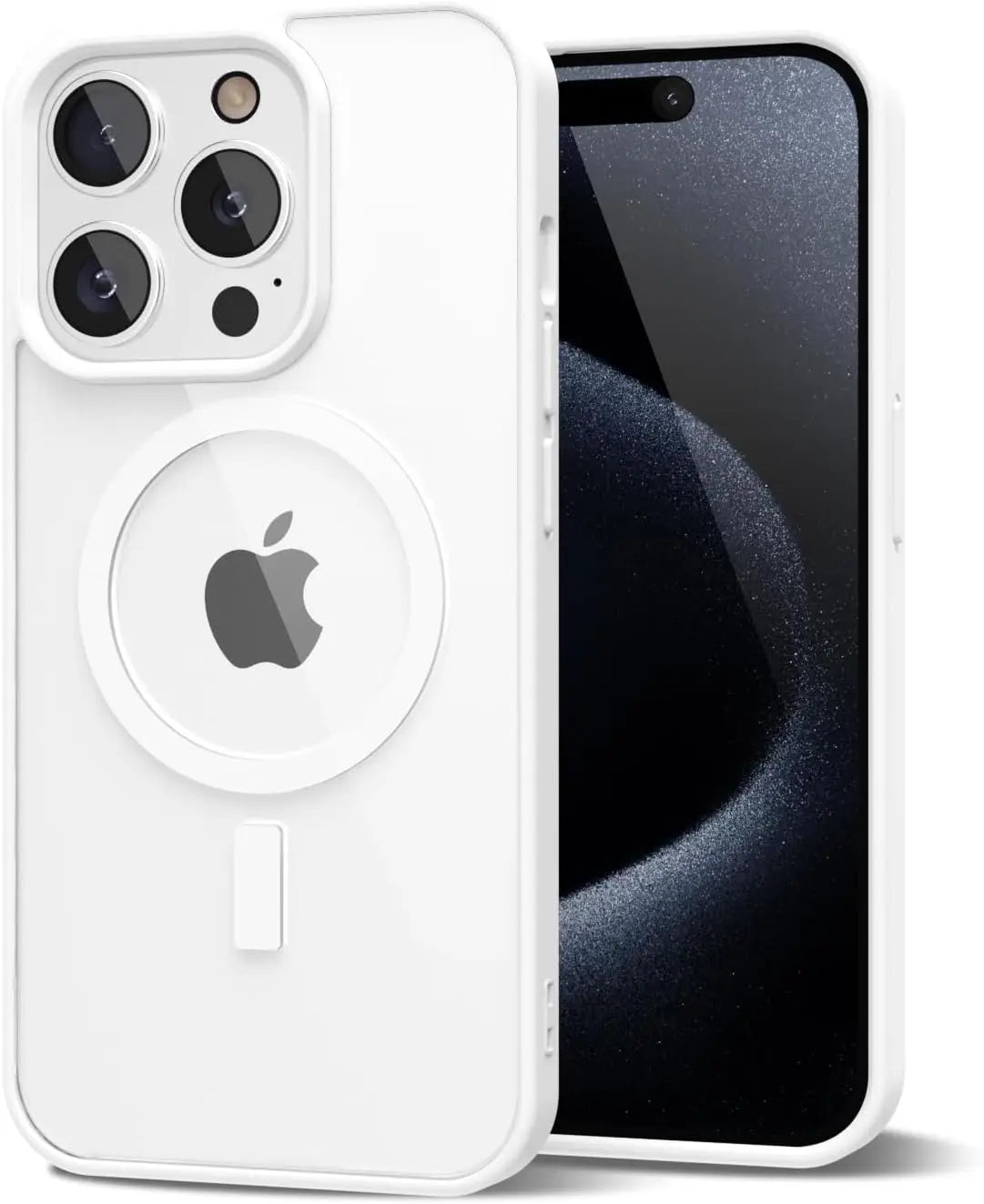 Capa Transparente Antiamarelamento com MagSafe para iPhone — Proteção Híbrida e Carregamento Magnético