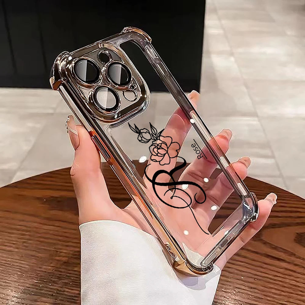 Capa de Iphone Personalizada - Rosa Amada