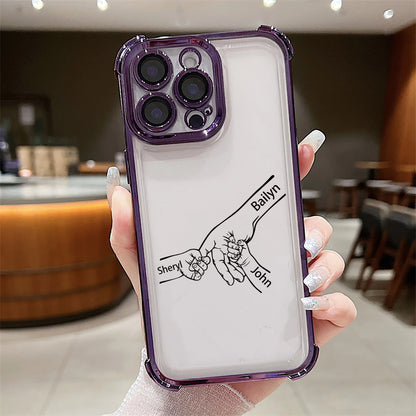Capa Personalizada para Iphone Família - Anti Impacto