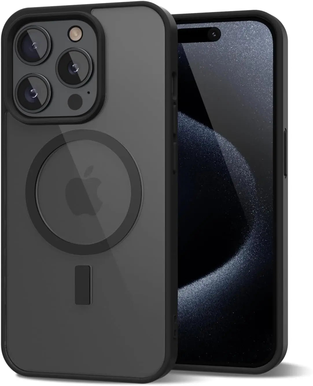 Capa Transparente Antiamarelamento com MagSafe para iPhone — Proteção Híbrida e Carregamento Magnético
