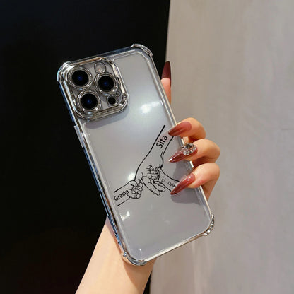 Capa Personalizada para Iphone Família - Anti Impacto