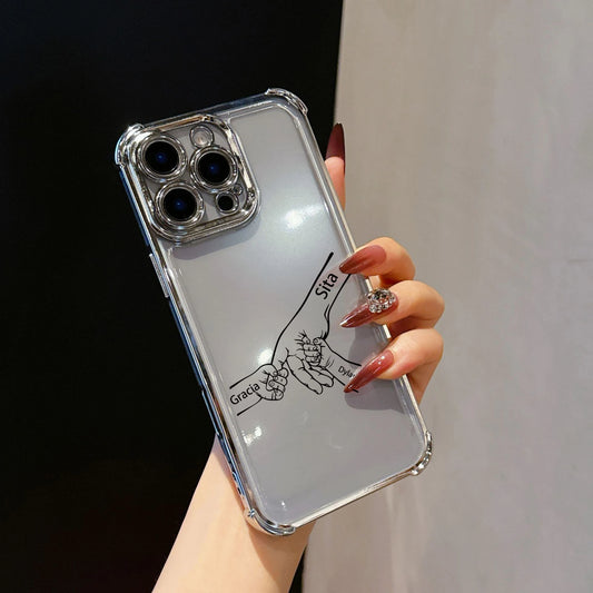 Capa Personalizada para Iphone Família - Anti Impacto