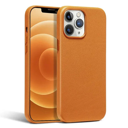 Capinha de Couro Premium para Iphone com Magsafe